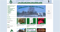 Desktop Screenshot of gut-conow.de